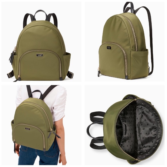 Kate Spade LG Dawn Nylon Backpack / Wallet Set - Picture 8 of 8